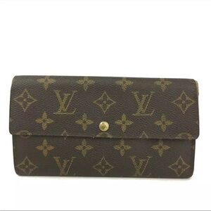 ❌SOLD❌ 💎 Authentic Louis Vuitton Monogram LV Portefeiulle Sarah Long Bifold